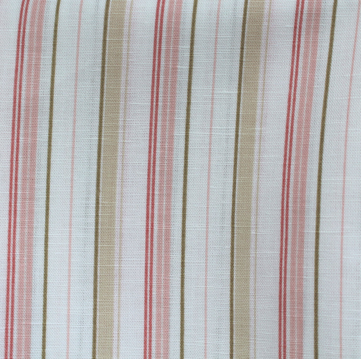 beige light red stripes retro linen/cotton pattern