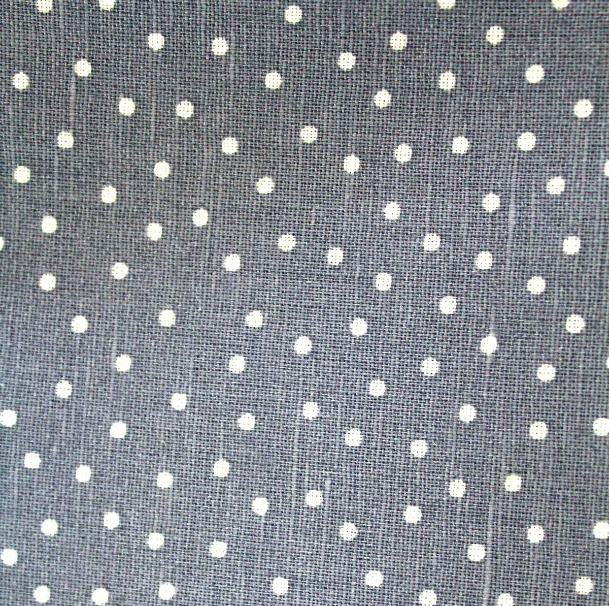 blueberry dots linen/cotton pattern