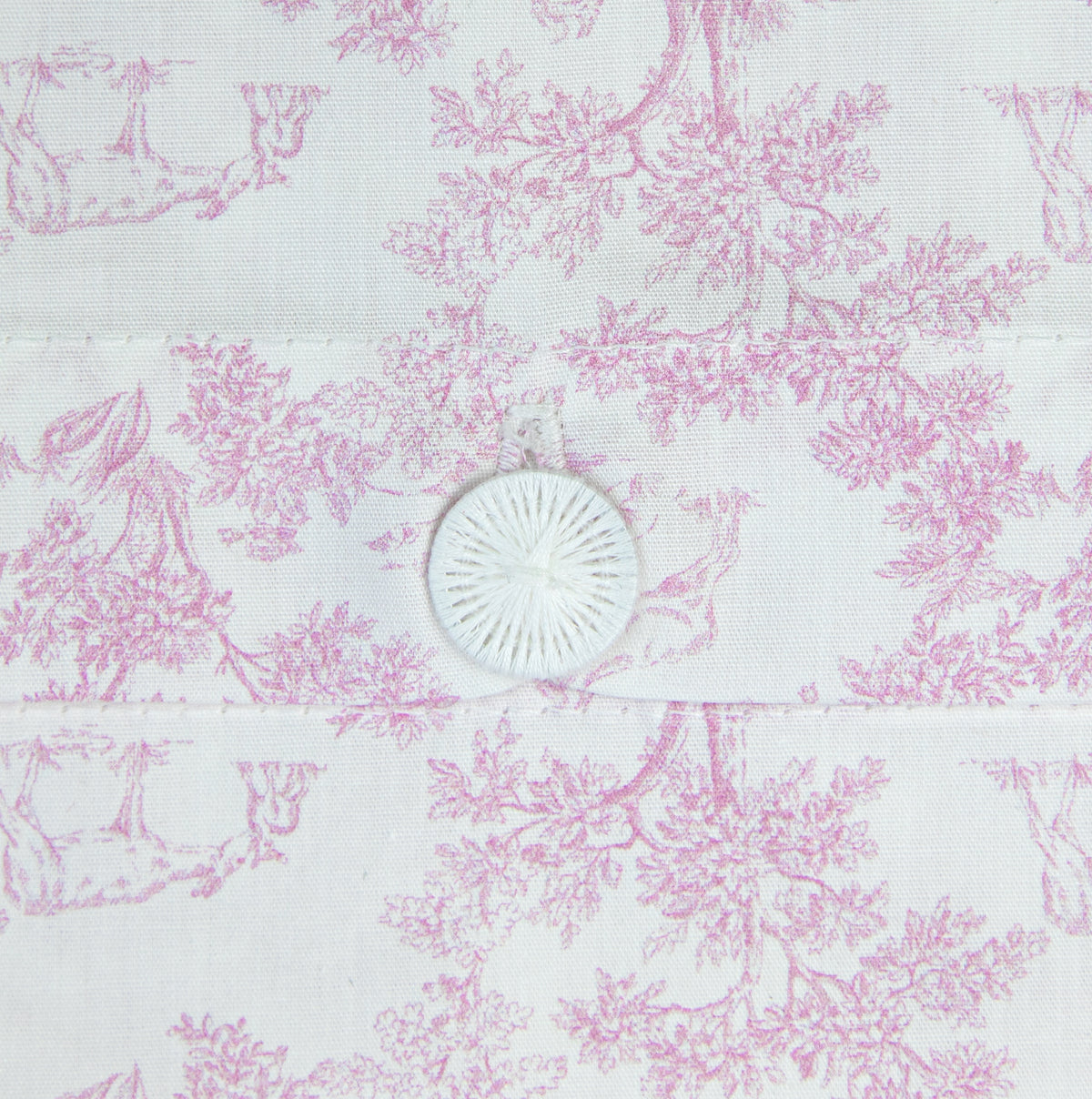 crocus pink Toile de Jouy