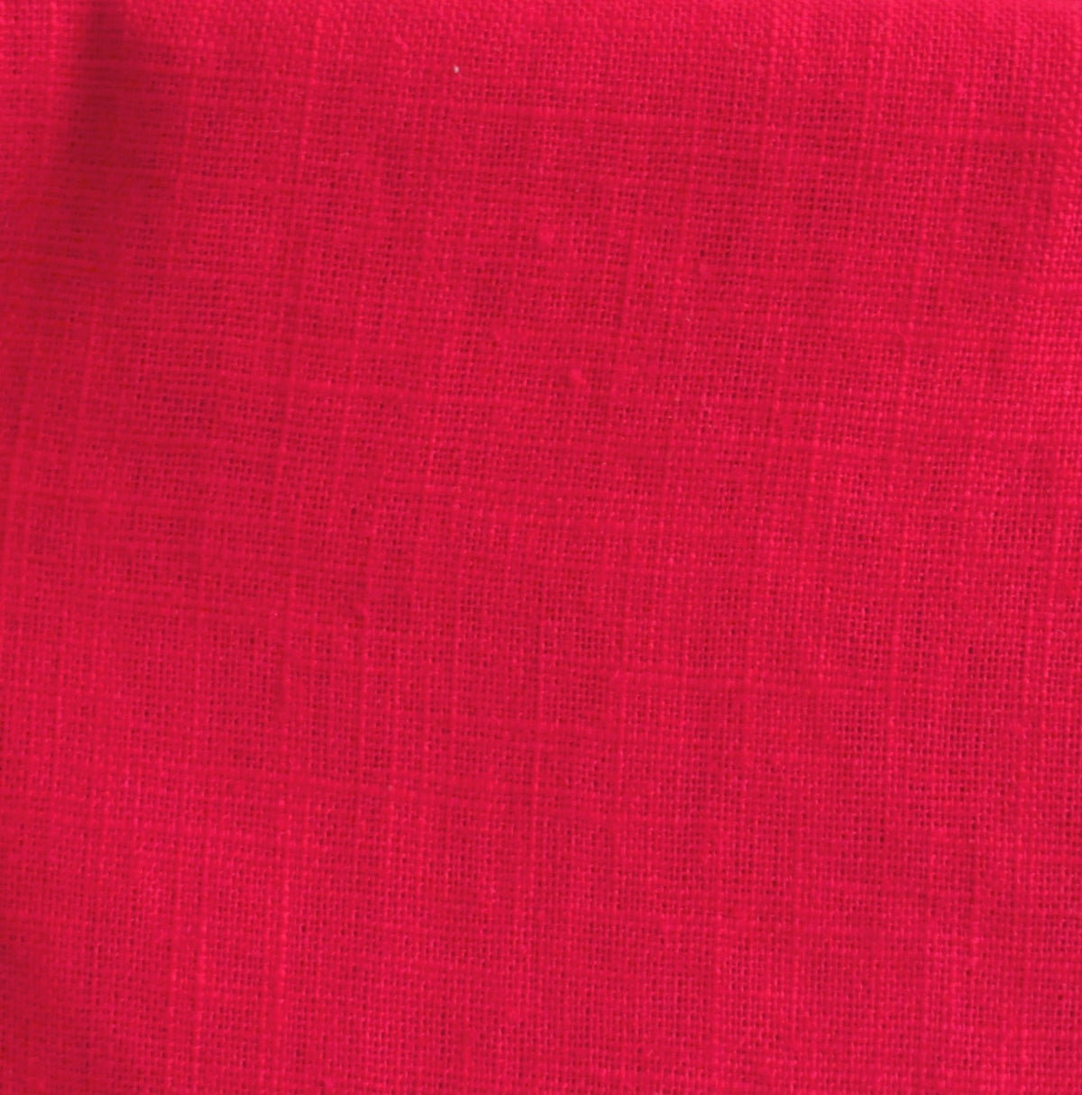 tomato red linen enzyme washed