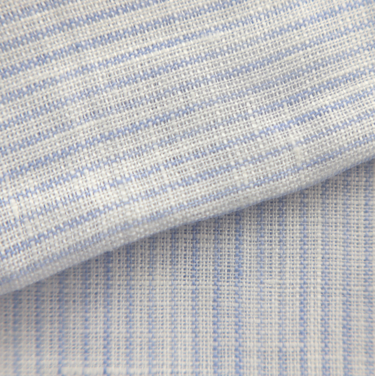 light blue fine striped linen summer linen