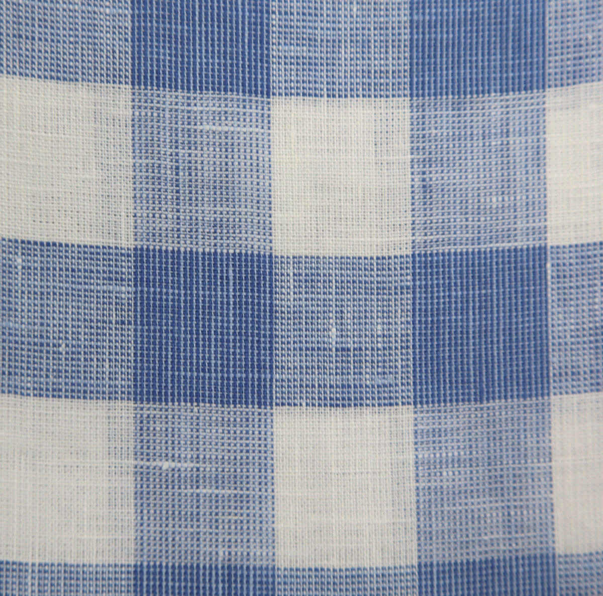 cornflower check linen summer linen