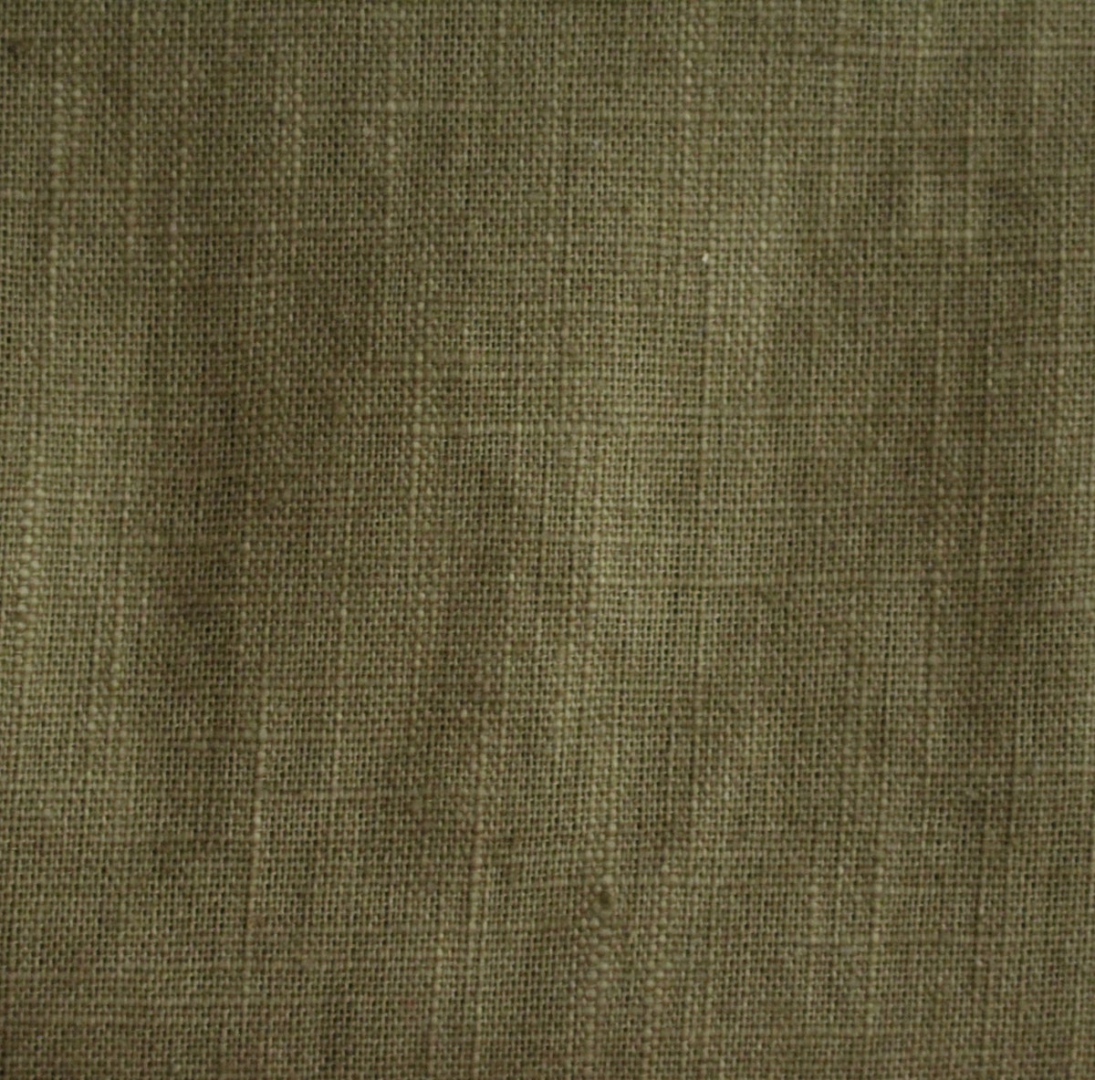 dark olive linen enzyme washed