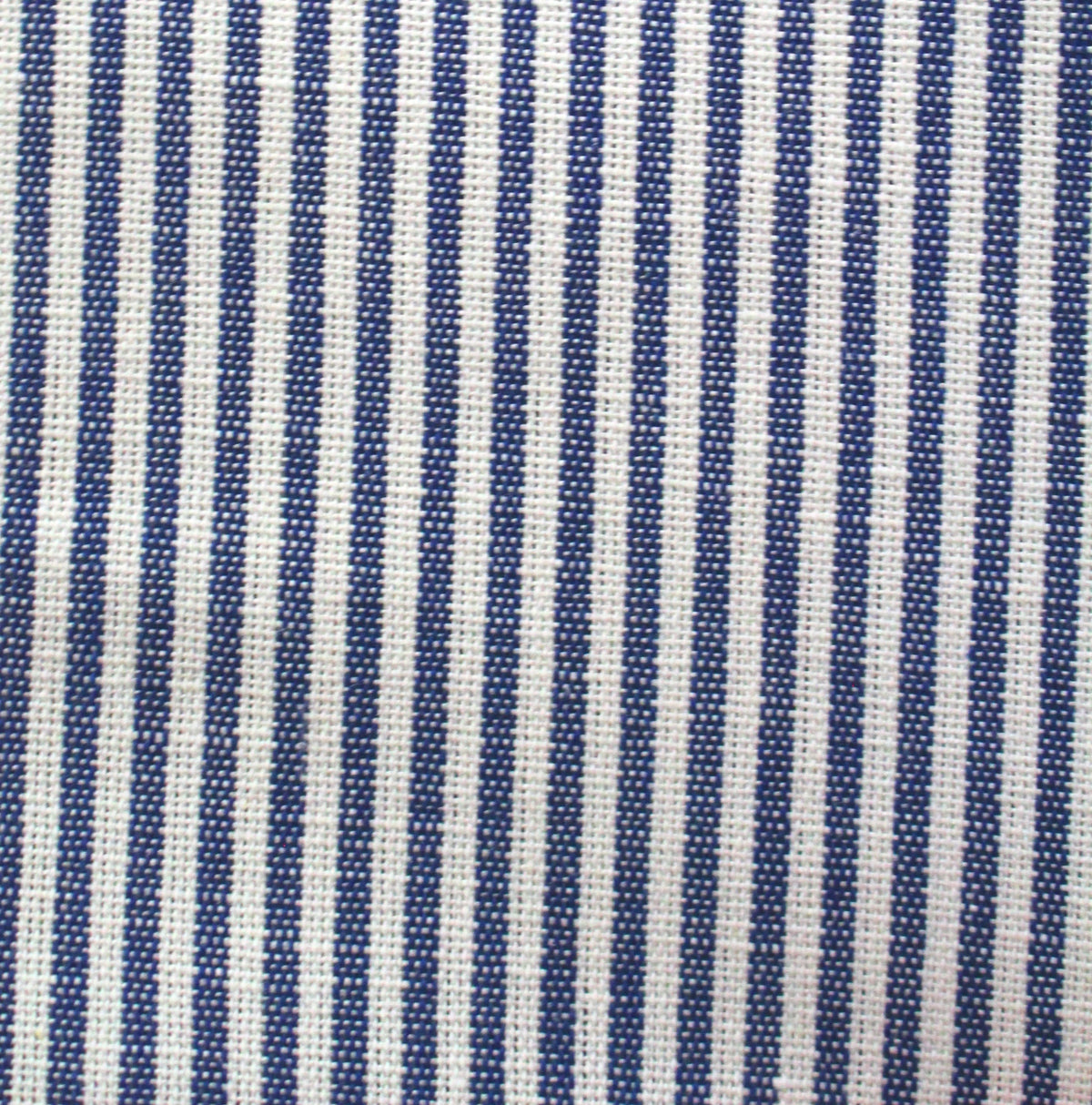 Tea towel half-linen stripes navy