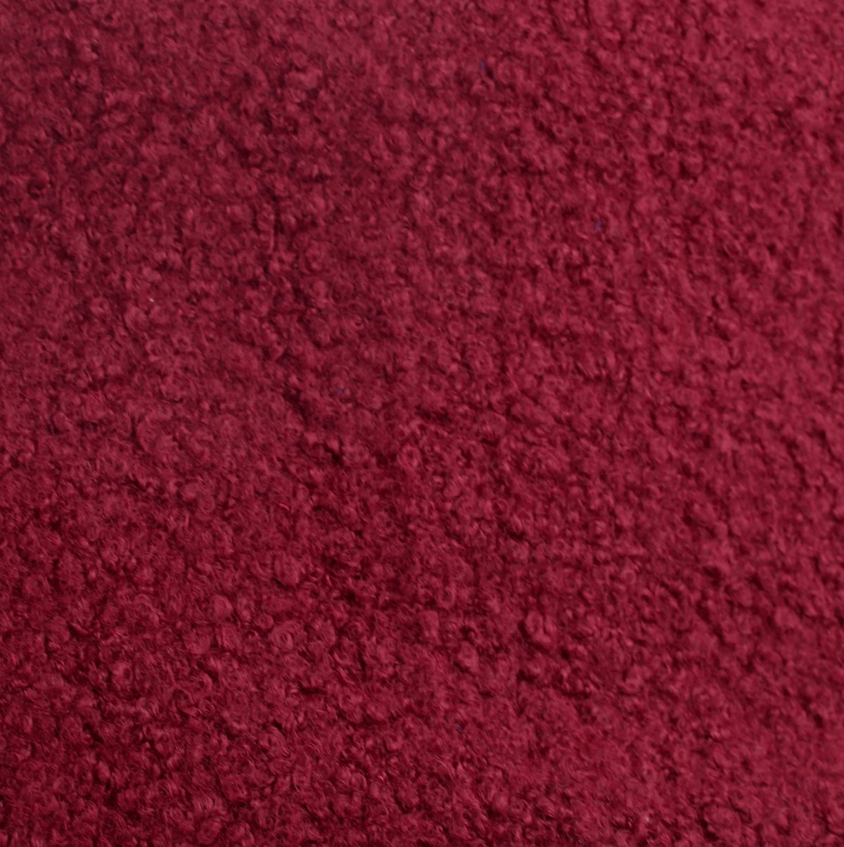 wine red boucle