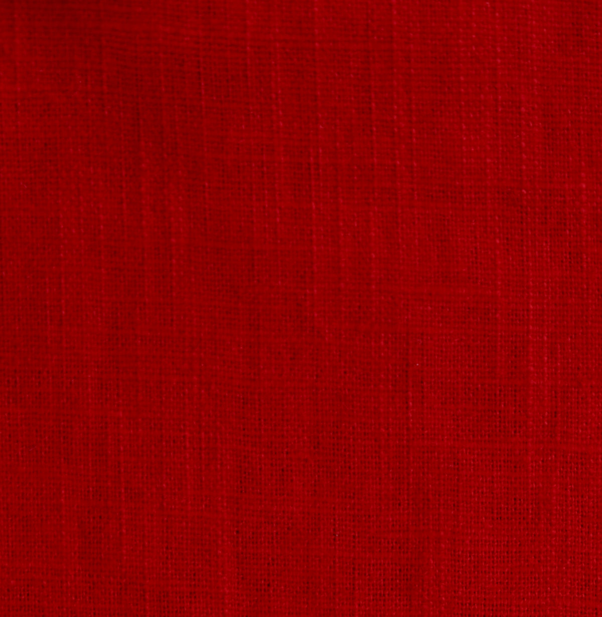 cherry red linen enzyme washed