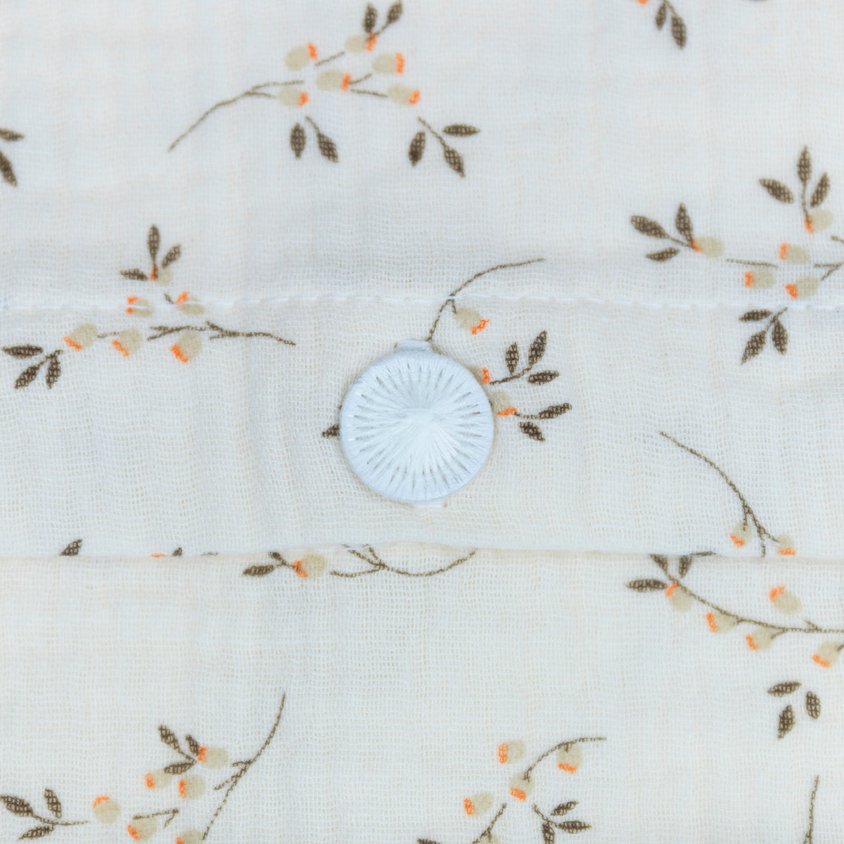 beige stem flower muslin