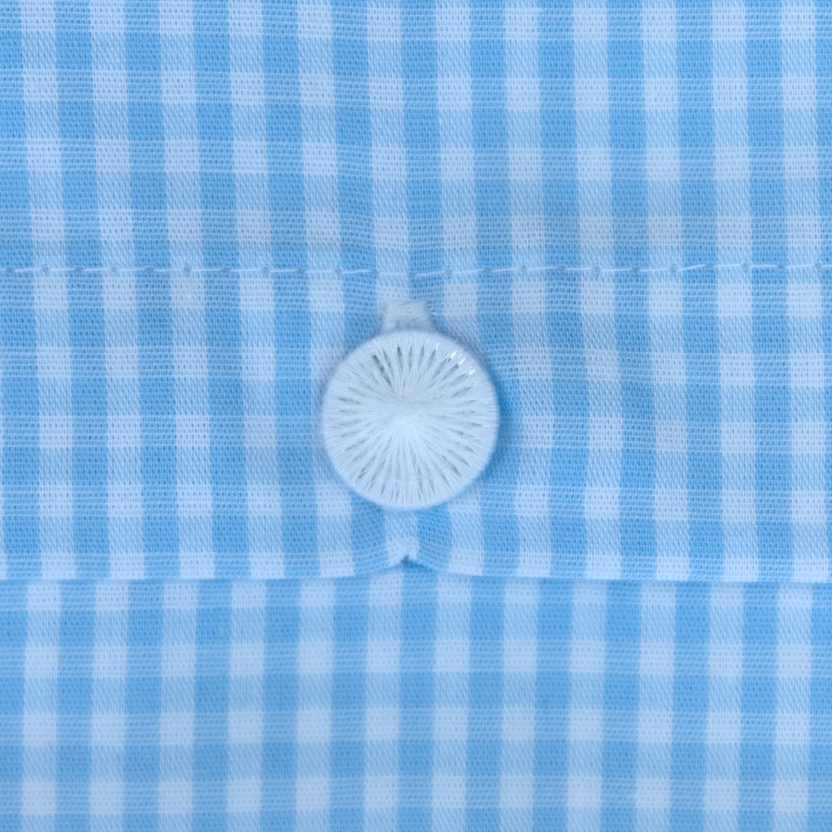 light blue small checkered