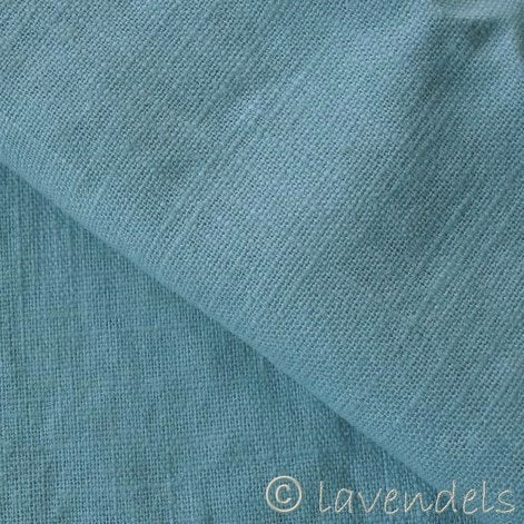 green-blue linen stonewashed