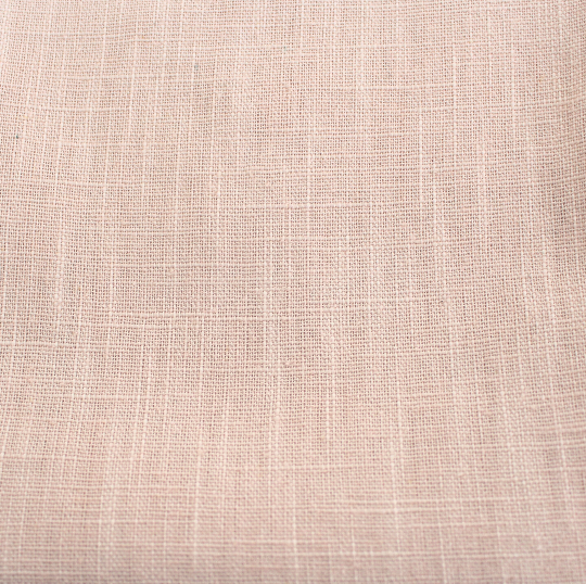 pale pink enzyme-washed linen